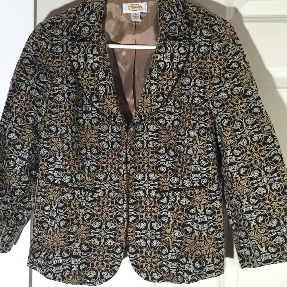 Talbots Embroidered jacket - Picture 1 of 5
